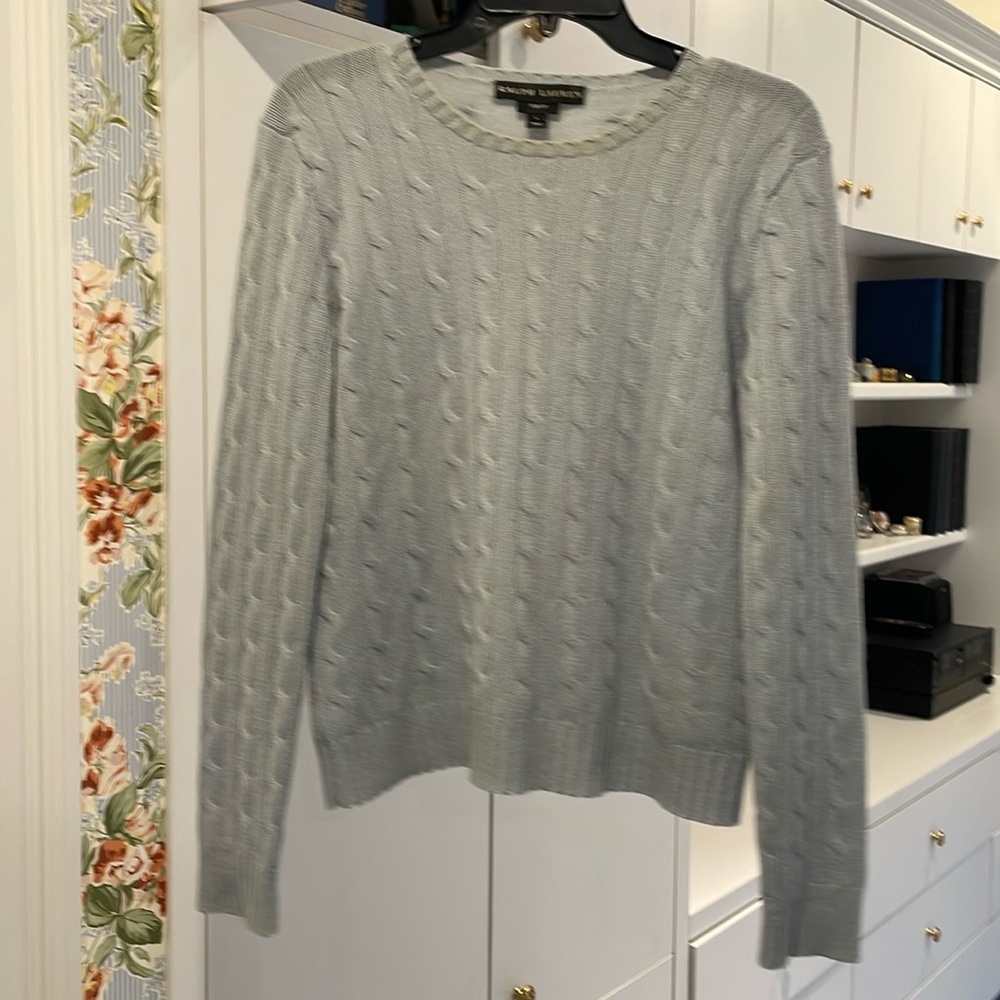 Ralph Lauren cashmere cable knit